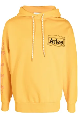 ARIES Hoodie mit Logo-Stickerei