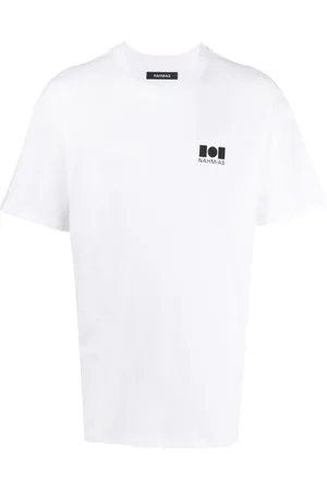 Nahmias T-Shirt mit Logo-Print