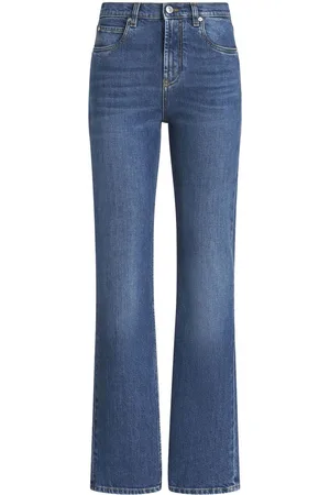 Etro Gerade Jeans mit Logo-Applikation
