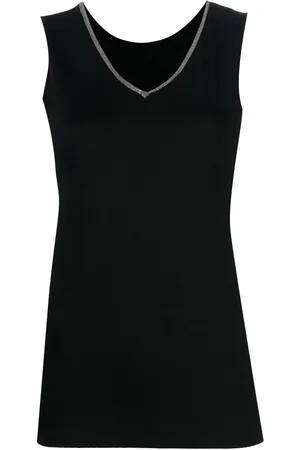 Fabiana Filippi Top mit Perlen