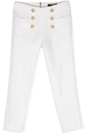 Balmain Jeans mit geprägten Knöpfen