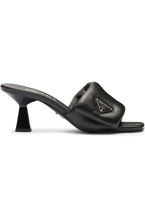 Prada Weiche Mules 65mm