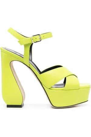 SI ROSSI Sandalen mit Design-Absatz