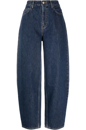 Ganni Stary Jeans mit hohem Bund