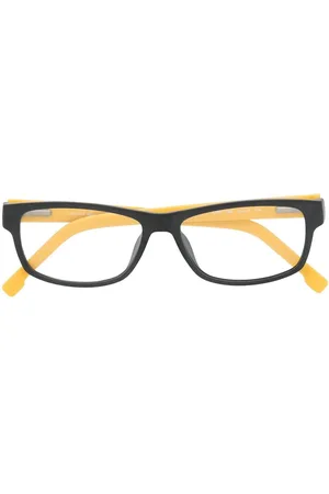 Lacoste Zweifarbige Brille mit eckigem Gestell