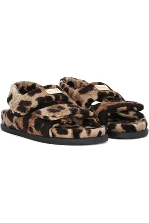 Dolce & Gabbana Sandalen mit Leoparden-Print