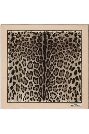 Dolce & Gabbana KIM DOLCE&GABBANA Schal mit Leoparden-Print