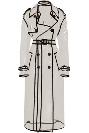 Dolce & Gabbana KIM DOLCE&GABBANA Trenchcoat mit Kontrastborte