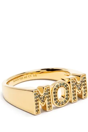 Maria Black Mom Sky Ring