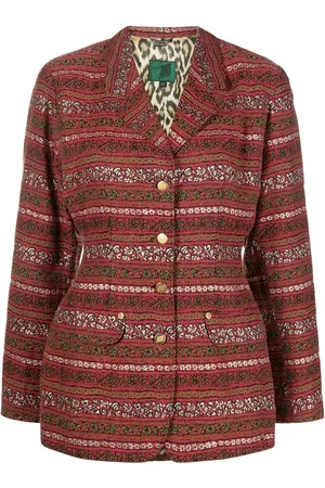 Jean Paul Gaultier Blazer mit grafischem Print