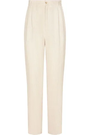 Dolce & Gabbana Klassische Leinenhose
