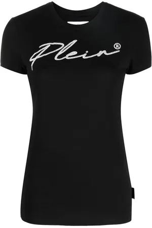 Philipp Plein T-Shirt mit Logo-Verzierung