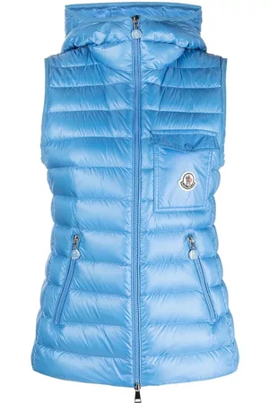 Moncler Damen Kapuzenjacken - Glygos Steppweste mit Kapuze
