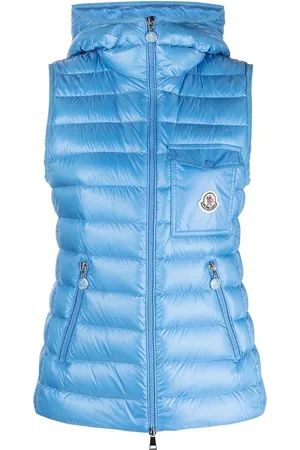 Moncler Glygos Steppweste mit Kapuze