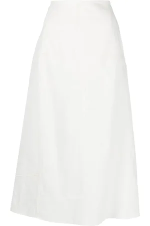 Jil Sander Ausgestellter Midirock