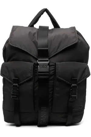 Ganni Tech Rucksack mit mehreren Taschen
