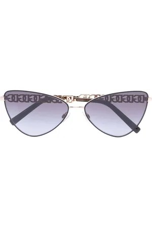 Dolce & Gabbana Cat-Eye-Sonnenbrille mit Logo