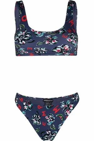 Emporio Armani Bikini mit Blumen-Print