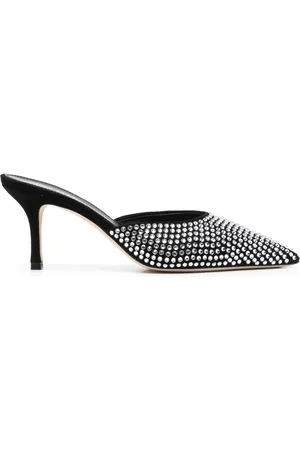 PARIS TEXAS Hollywood Mules mit Kristallen 75mm