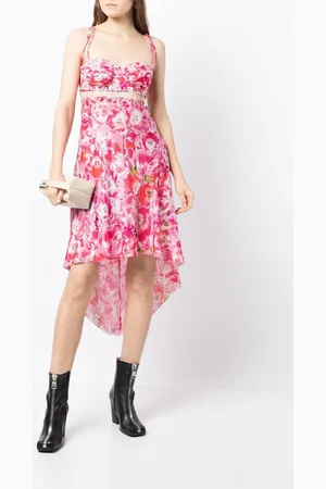 Natasha Zinko Midikleid mit Blumen-Print