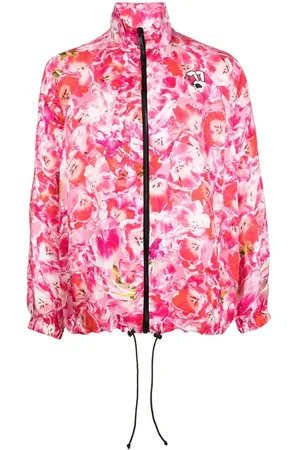 Natasha Zinko Sportjacke mit Blumen-Print