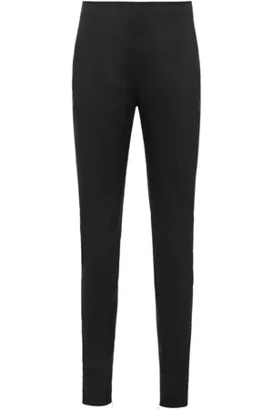 Prada Schmale Hose mit hohem Bund