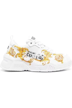 VERSACE Sneakers mit Logo-Print