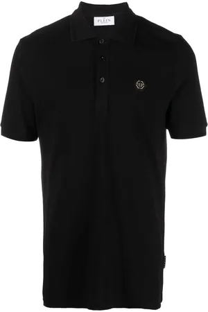 Philipp Plein Poloshirt mit Totenkopf-Print