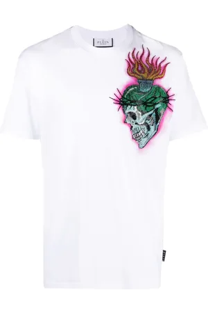 Philipp Plein T-Shirt mit Tattoo-Print
