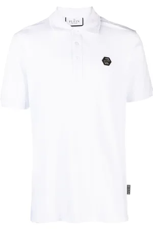 Philipp Plein Poloshirt mit Totenkopf-Print