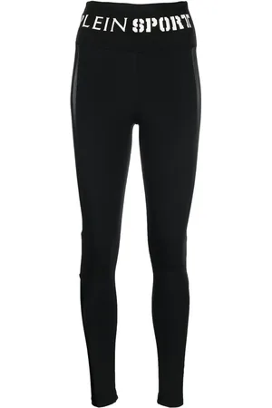 Philipp Plein High-Waist-Leggings mit Logo