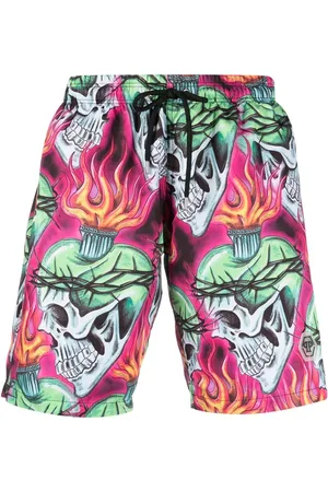 Philipp Plein Love Tattoo Badeshorts