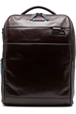 Piquadro Rucksack mit Logo-Schild