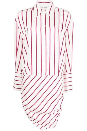 The Attico Gestreiftes Hatty Kleid