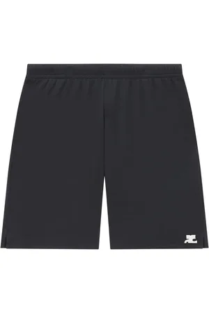 Courrèges Shorts mit Logo-Stickerei
