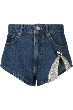 AREA Jeans-Shorts mit hohem Bund