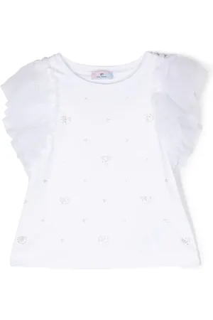 Chiara Ferragni Oberteil mit Logo