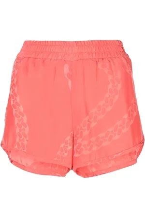 Stella McCartney Seidenshorts mit Print