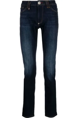 Philipp Plein Klassische Slim-Fit-Jeans