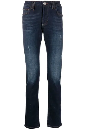 Philipp Plein Klassische Slim-Fit-Jeans
