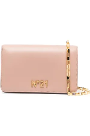 Nº21 Schultertasche mit Logo-Schild
