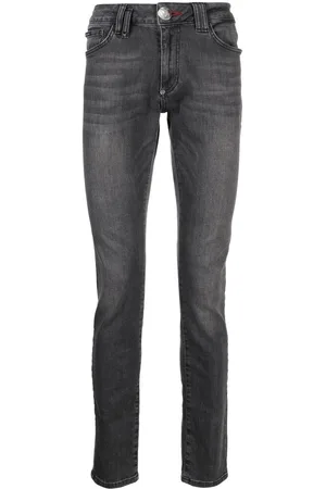 Philipp Plein Klassische Slim-Fit-Jeans