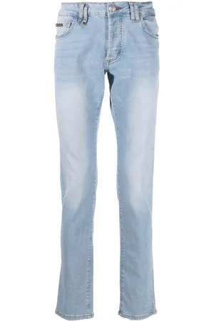 Philipp Plein Klassische Slim-Fit-Jeans