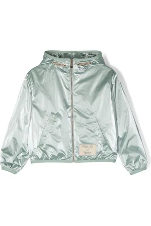Moncler Bomberjacke mit Logo-Stickerei