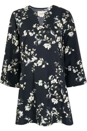 Bambah Tunika mit Blumen-Print