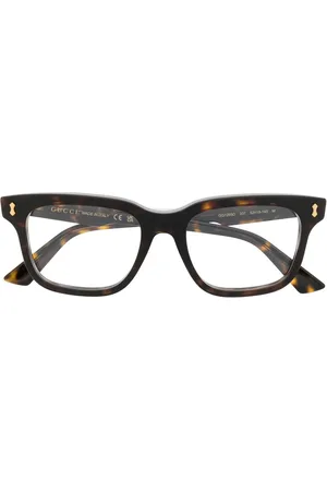Gucci Brille mit eckigem Gestell