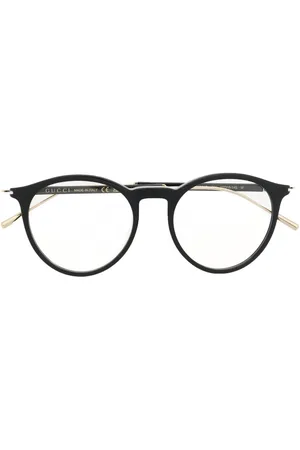 Gucci Brille mit rundem Gestell