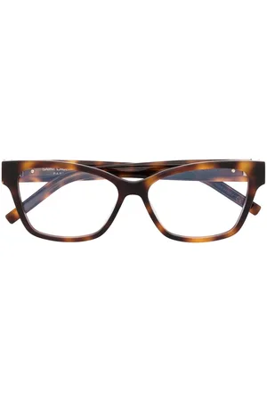 Saint Laurent Brille in Schildpattoptik