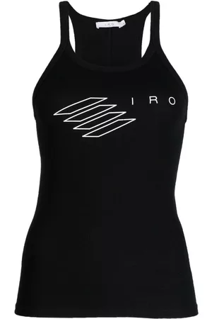 IRO Damen Tanktops - Tanktop mit Logo-Print
