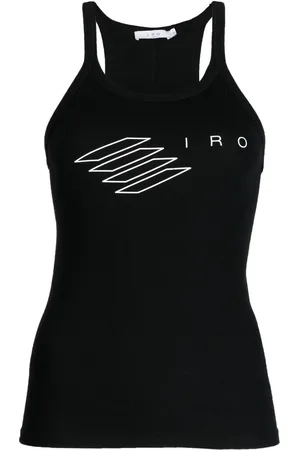 IRO Tanktop mit Logo-Print